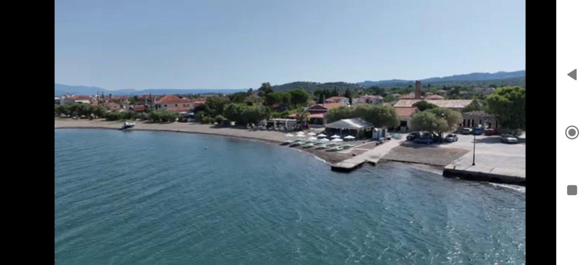 Holiday House With Sea View In Skala Polichnitos Skala Polichnitou Eksteriør billede