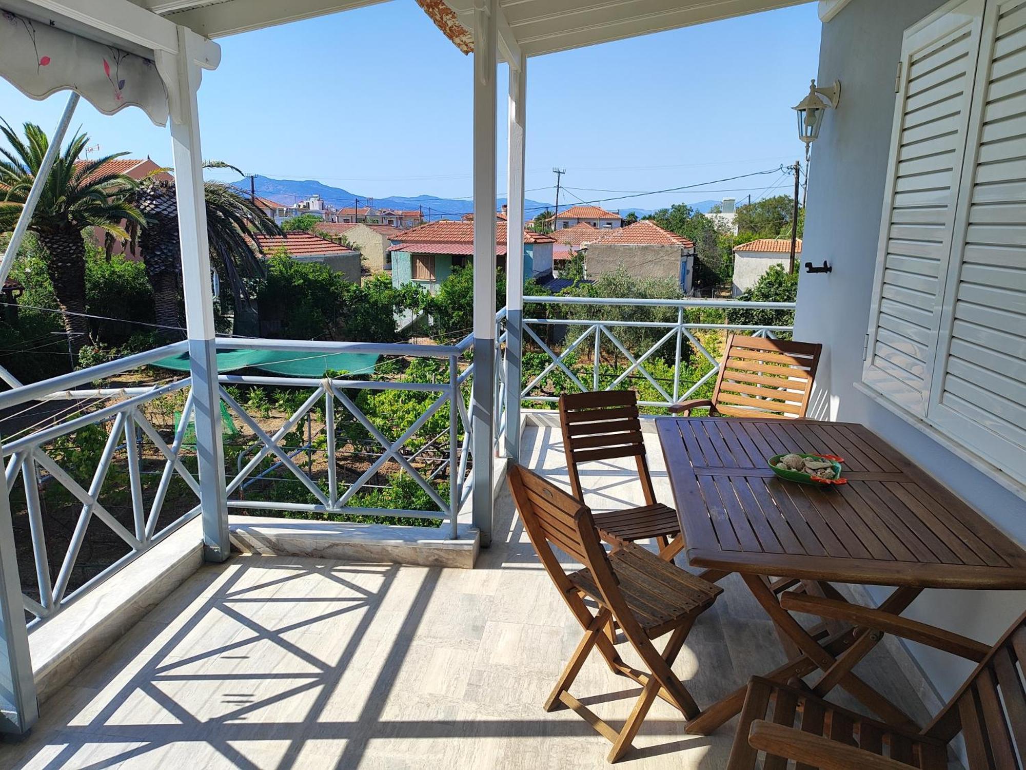 Holiday House With Sea View In Skala Polichnitos Skala Polichnitou Eksteriør billede